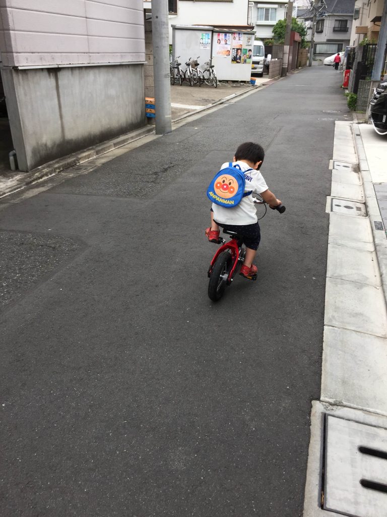 へんしんバイク 自転車練習