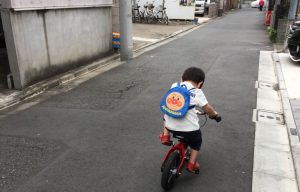 へんしんバイク練習