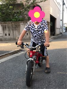 5歳へんしんバイク